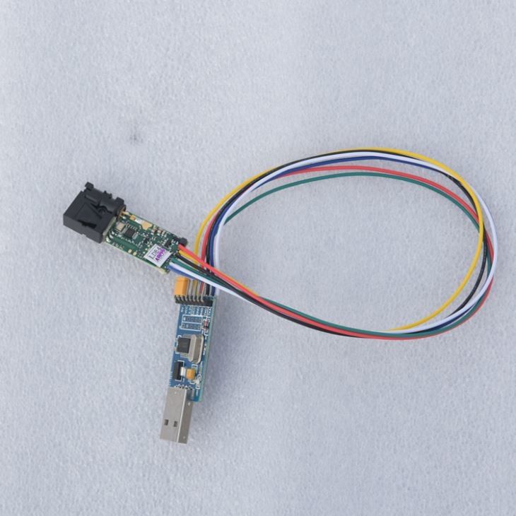1m USB Industrial Laser Distance Components With 3 Voltage Optical Sensor